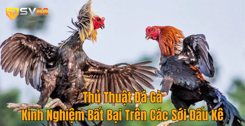 Thủ Thuật Đá Gà – Kinh Nghiệm Bất Bại Trên Các Sới Đấu Kê